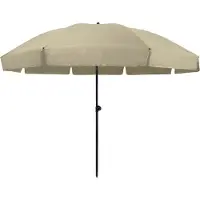Madison Parasol Cyprus 200/8 Ecru Grade 4 Beige beige Metaal Parasol