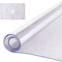 Sweiko PVC-tafelbeschermer, tafelkleed, 1067x1829 mm, mat, 2 mm dik, bureaubeschermer
