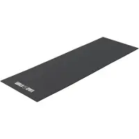 Gorilla Sports vloerbeschermingsmat 180 x 60 cm zwart
