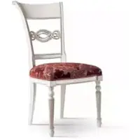AEA Stuhl ohne Armlehne Esszimmerstuhl Holz Stoff Esszimmer Design