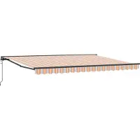 vidaXL Elektrisch Uitschuifbare Zonneluifel 4 × 3,5 m
