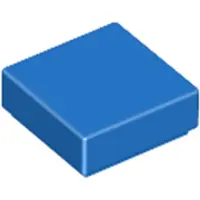 LEGO 1x1 tegels 3070 - 250 stuks, blauw