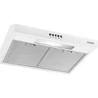Concept OPP1250WH Afzuigkap Muurmontage Wit 136 m³/uur D