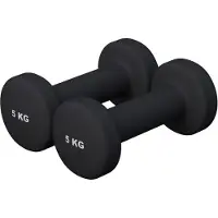 Gorilla Sports Vinyl Halterset 10 kg (2 x 5 kg)