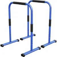 Gorilla Sports Dip Bars Deluxe Blauw