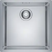 Franke Inbouwspoel 122.0541.466 MARIS MRX 110-40 met zeefbak, als handbediening, 3 1/2 inch, geschikt voor onderkasten vanaf 50 cm / Inbouwspoel / RVS-spoel