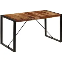 Prolenta Maison Exclusive - Eettafel, 140 x 70 x 75 cm, massief acaciahout
