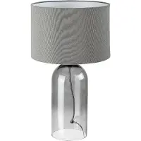 Rabalux 74048 Tafel lamp, Luxin, gerookt glas, fitting E14