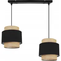 Light11 HOME Hanglamp, plafondlamp, lampenkap, boho-stijl, jute