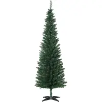 Kein Hersteller Kunstkerstboom, spar, voet, kerstster, 1,8 meter (groen)