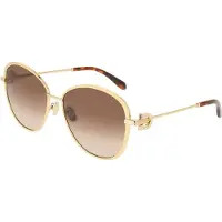 Salvatore Ferragamo SF333SR Gold/brown gradient 61/17/140 WOMAN Zonnebrillen