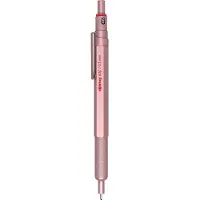 Rotring 600 Vulpotlood | HB Stift, 0,5 mm | Volledig metalen behuizing | Roségoud | Antislip gekartelde grip & zeshoekige houder