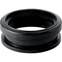 Geberit PE Aansluitsteekmof met lipafdichting, voor wand-WC, DN 90 / 90, 366.941.16.1