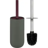 Mette Ditmer Lotus play toilettenborstel, incl. 2 toiletborstelkoppen Dark olive