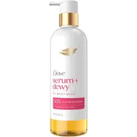 Dove Serum+ Shower Oil Body Wash Kokos & Geranium Olie 452ml – Hydraterende Douchegel voor Zachte en Stralende Huid