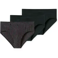 Schiesser Slip '95/5' rood / zwart