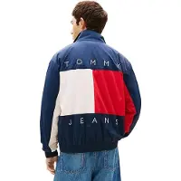 Tommy Hilfiger Tussenjas 'HERITAGE' navy / rood / wit