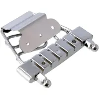 Fazley 10614 staartstuk voor gitaar chrome