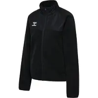 Hummel Functionele fleece jas 'Go' zwart / wit