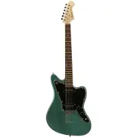Fazley Outlaw Series Maverick Basic HH Blue elektrische gitaar met gigbag