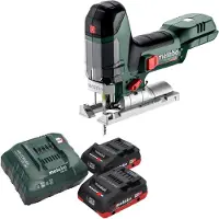 Metabo ST 18 LT 130 BL accudecoupeerzaag 18 V 130 mm borstelloos + 2x LiHD accu 4.0 Ah + lader