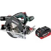 Metabo KS 18 LTX 57 Accucirkelzaag 18 V 165 mm + 1x LiHD accu 10.0 Ah - zonder oplader