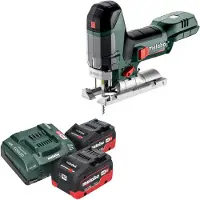 Metabo ST 18 LT 130 BL accudecoupeerzaag 18 V 130 mm borstelloos + 2x LiHD accu 5,5 Ah + lader