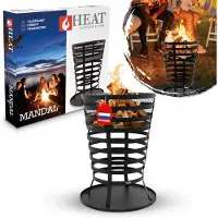 Heat Mandal Vuurkorf met Bodemplaat