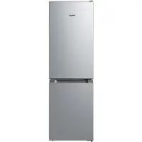 Comfee ' RCB169DS2(E) koel-vriescombinatie, 150 cm hoog, 115 l + 59 l, verminderde ijsvorming, instelbare temperatuur, energieklasse E, zilver