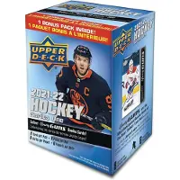 Upper deck 2021/22 Series 1 NHL Hockey BLASTER box (6 pks/bx)