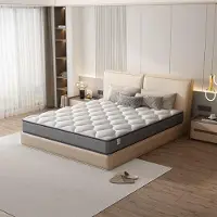 DEWINNER Matras 160 x 200 cm - Ergonomische matras, ademend, ultra zacht en comfortabel, hoge veerkracht, pocketveringmatras, hoogte 20 cm