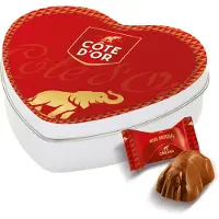 Côte d'Or Mini Bouchée geschenkdoos hartje - chocolade cadeau - 85g