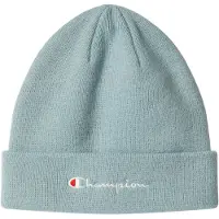 Champion Beanie met brede omslag en logostitching