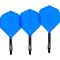 Red Dragon Nitro Flite System Black Blue NO2 - Dart Flights