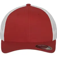 Flexfit Pet rood / wit