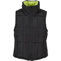 Urban Classics Bodywarmer 'Reversible' groen / zwart