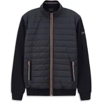 Bugatti Herren Sweatjack met gewatteerde voorkant