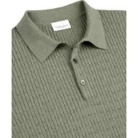 Profuomo Regular Fit Polo shirt Korte mouw groen
