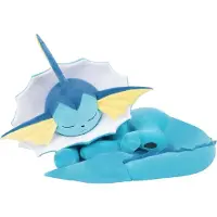 Jazwares Pokémon Knuffel Pluche Slapende Vaporeon - 45cm