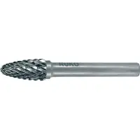 RUKO 116033 Freesstift Hardmetaal Ronde boog 12 mm Lengte 65 mm Schachtdiameter 6 mm