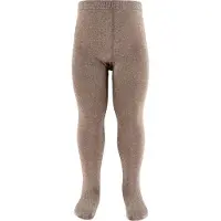MP Meisjes Beenmode Glitter Tights - Taupe - Maat 150
