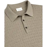 Profuomo Regular Fit Polo shirt Korte mouw beige