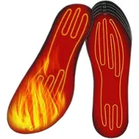 INF Verwarmde inlegzolen met temperatuurregeling Black 40-46