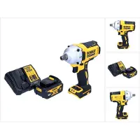 DeWalt DCF 892 M1 accu-slagmoersleutel 18 V 812 Nm 1/2" borstelloos + 1x oplaadbare accu 4.0 Ah + lader