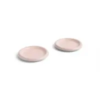 HAY Ontbijtbord Barro Pink 18 cm (Set van 2)