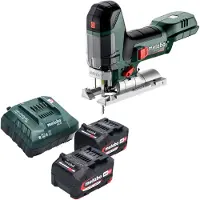 Metabo ST 18 LT 130 BL accudecoupeerzaag 18 V 130 mm borstelloos + 2x accu 4.0 Ah + lader
