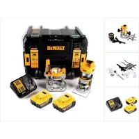 DeWalt DCW 604 M2 accumachine 18V 55 mm + 2x accu 4.0 Ah + 1x snellader in TSTAK
