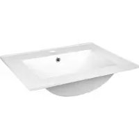 Novoterm Calpe inbouw wastafel 61x46,5cm wit
