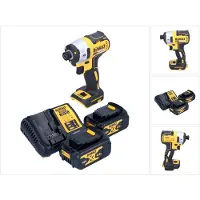 DeWalt DCF 887 M2 Accu-slagmoersleutel 18 V 205 Nm 1/4" Borstelloos + 2x accu 4.0 Ah + lader (Oplaadbare batterij)