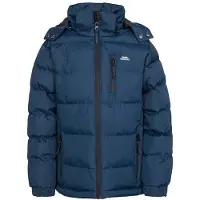 Trespass Figo Puffer Jas voor jongens (Marine)